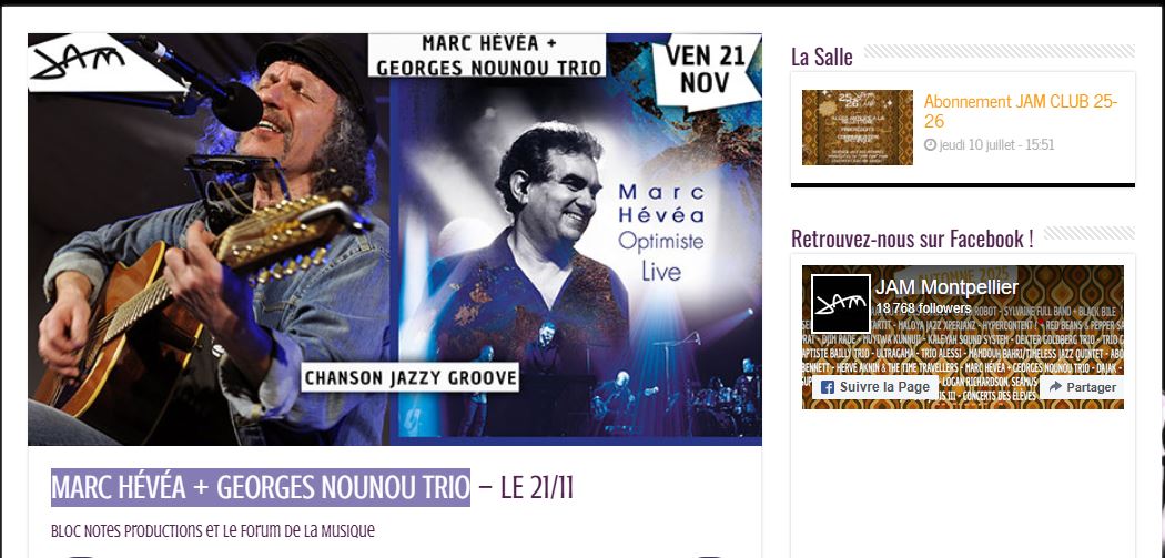 21 Novembre 2025  JAM